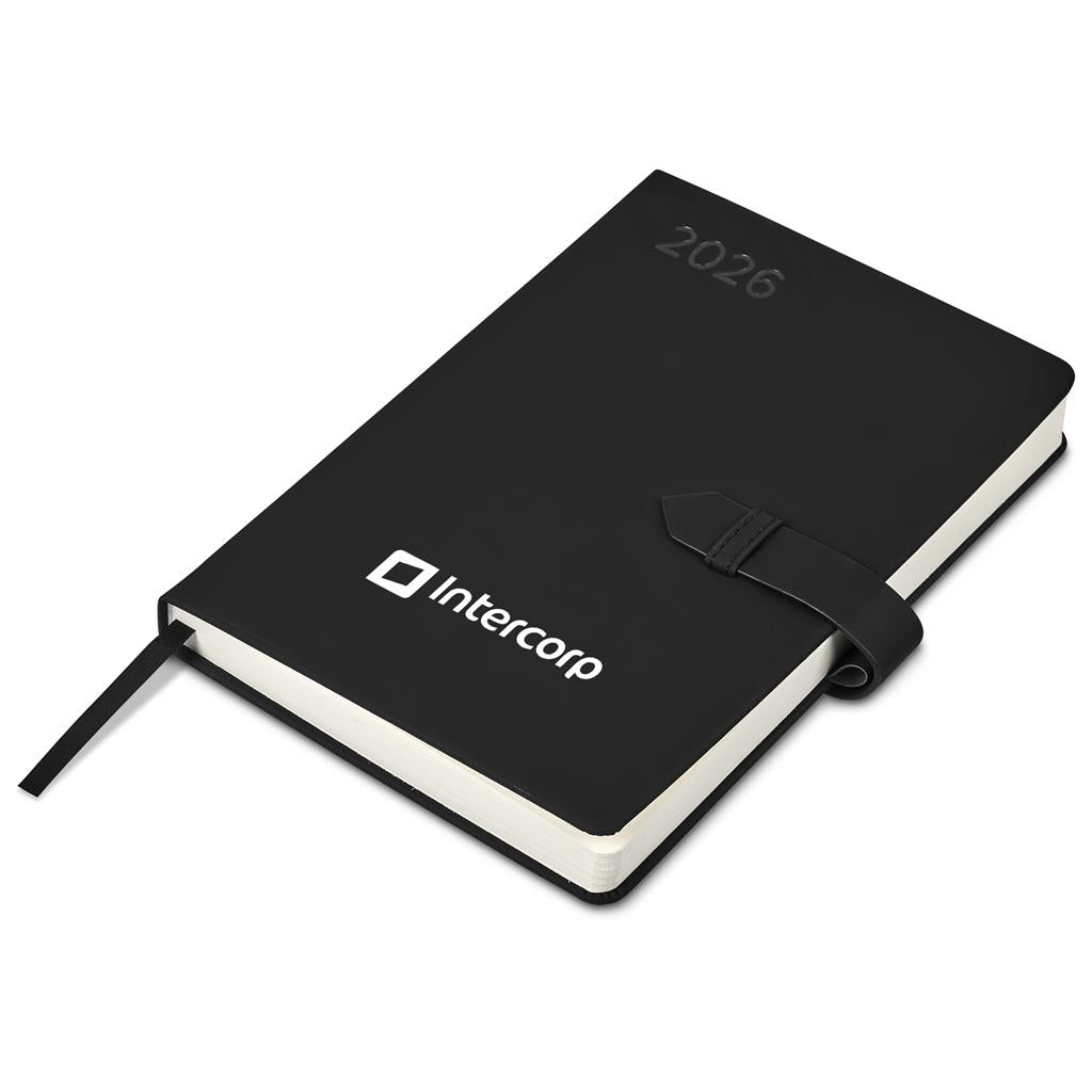 Enterprise A5 2026 Diary - MINIMUM 20 Units. Price Includes 1 Colour Screen Print