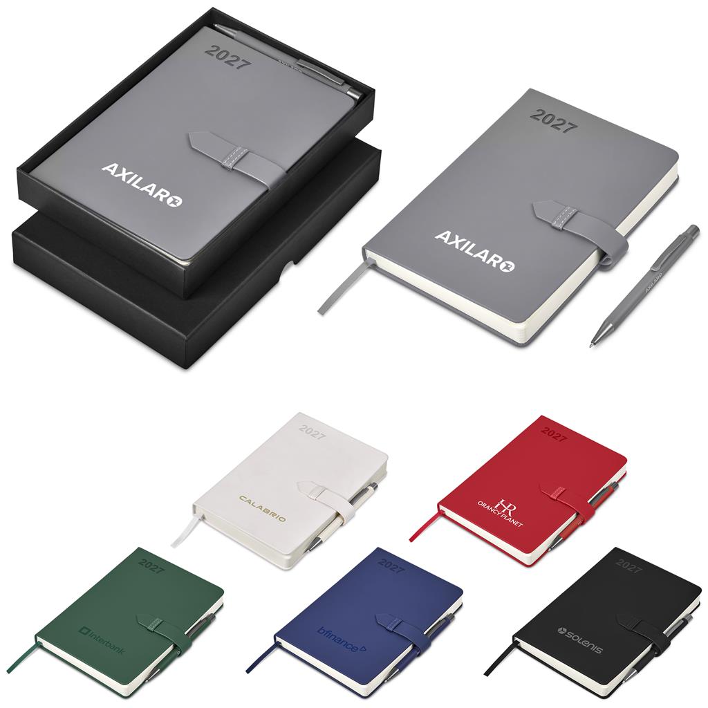 Enterprise A5 2027 Diary and Omega Pen Set