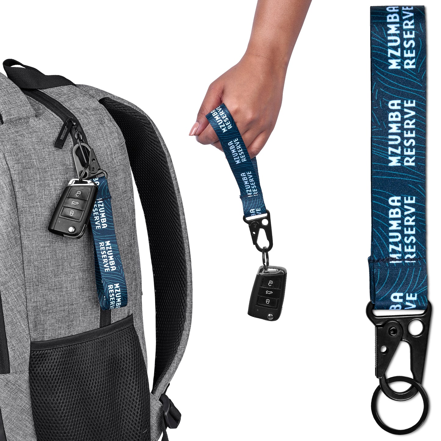Wrist Strap Carabiner Key Holder