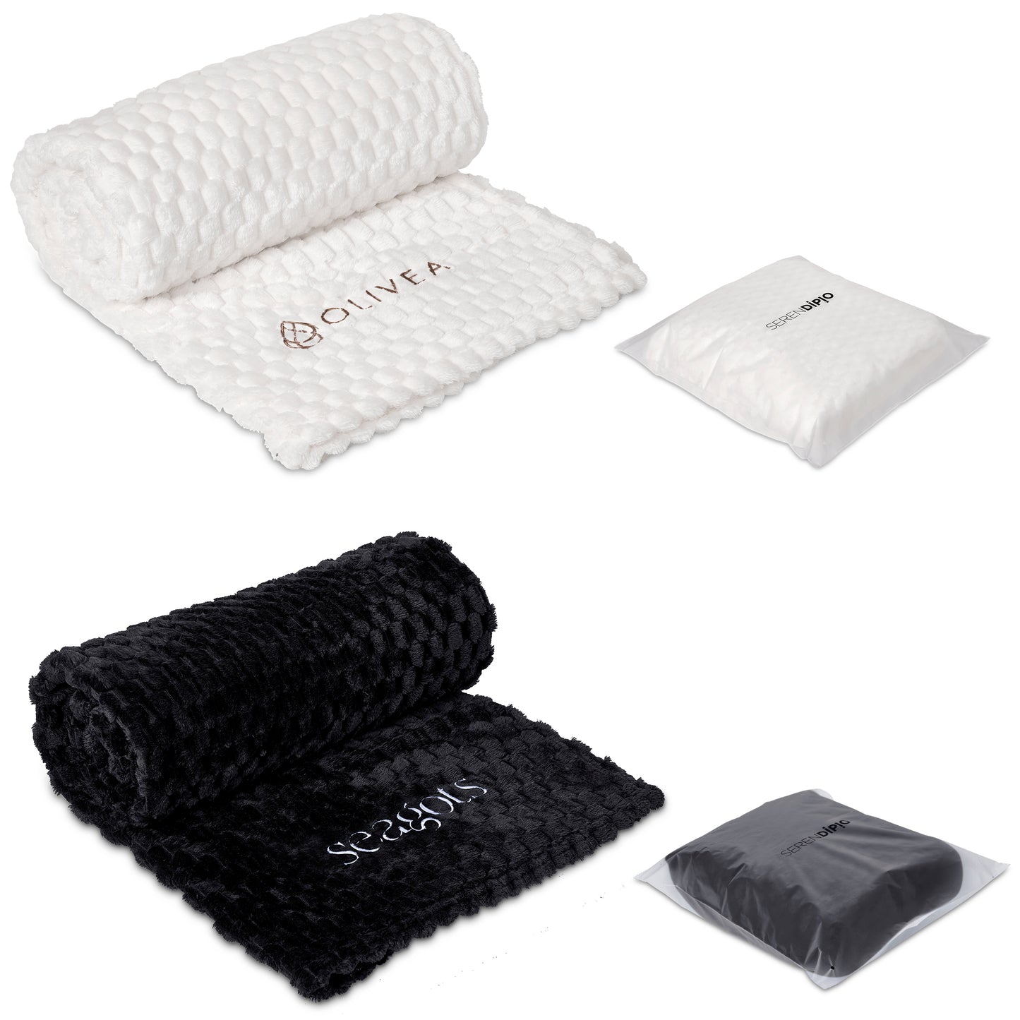Cozy Cloud Fleece Blanket