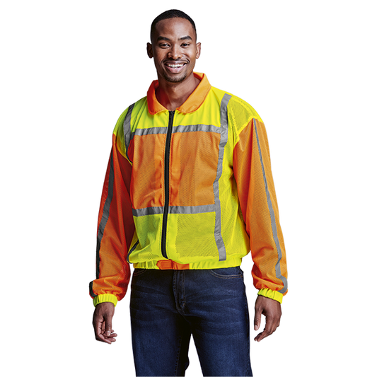 Traffic Long Sleeve Reflective Vest