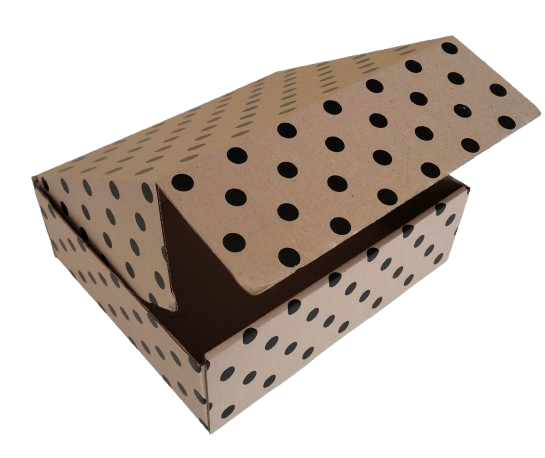 Printable Kraft Die Cut SHIPPER BOXES