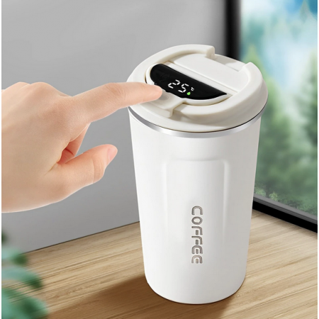 510ml Smart Touch Temperature Display Double Walled Travel Coffee Flask