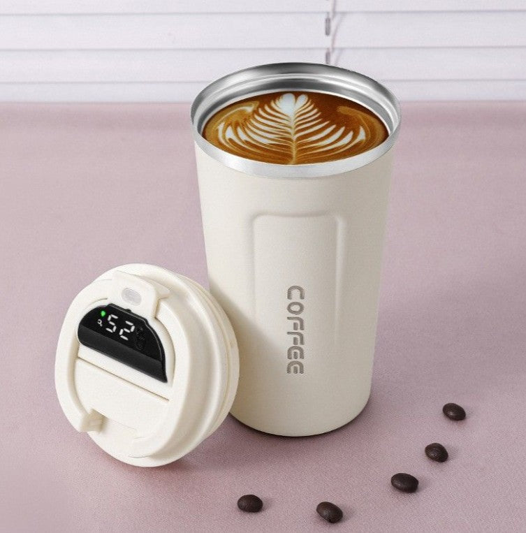 510ml Smart Touch Temperature Display Double Walled Travel Coffee Flask