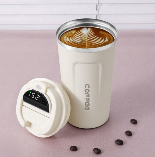510ml Smart Touch Temperature Display Double Walled Travel Coffee Flask