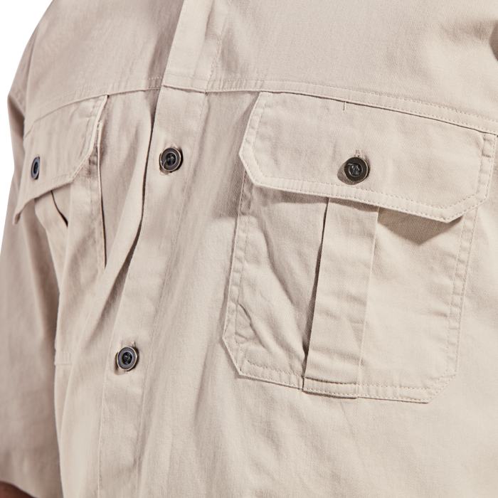 Mens and Ladies Plain Bush Shirt Ladies
