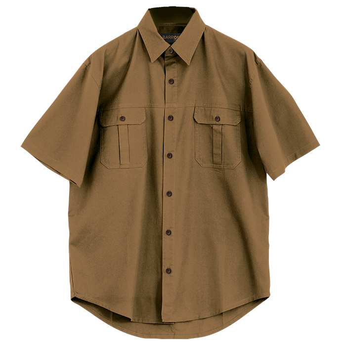 Mens and Ladies Plain Bush Shirt Ladies