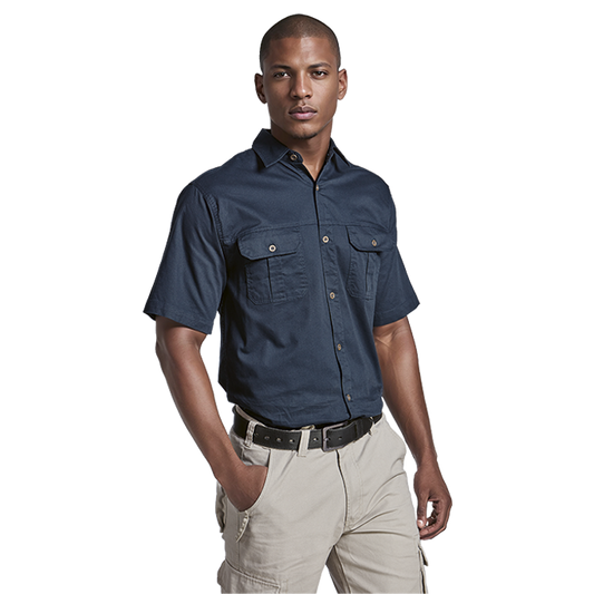 Mens and Ladies Plain Bush Shirt Ladies