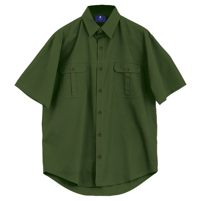 Mens and Ladies Plain Bush Shirt Ladies