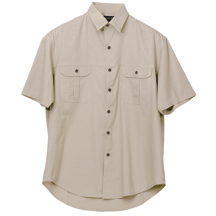Mens and Ladies Plain Bush Shirt Ladies