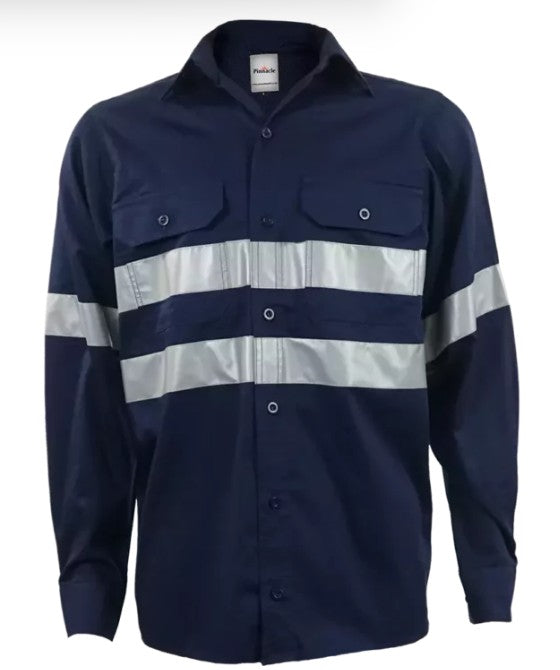 Vented Reflective Mining Shirt