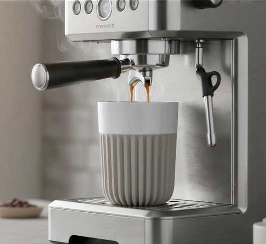 Sengetti Ribbed Coffee Mug by Andy Cartwright