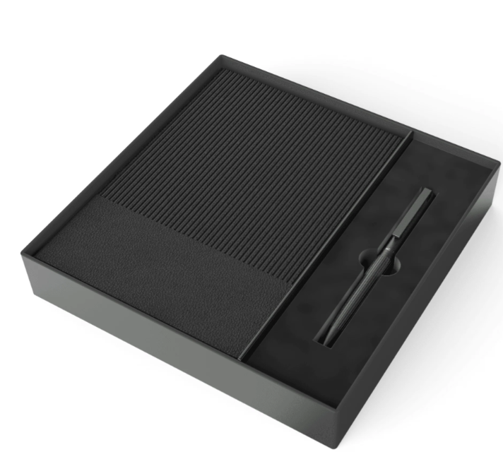 Sengetti Ribbed Pen and Notebook Gift set by Andy Cartwright