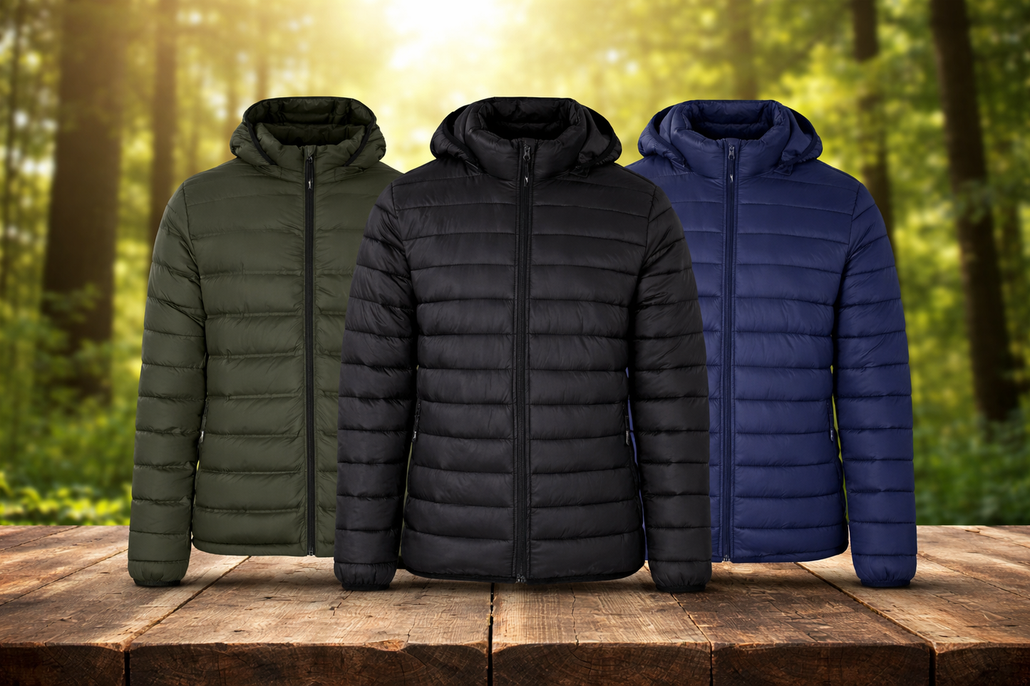 Standard Puffer Jaskt with Hoodie
