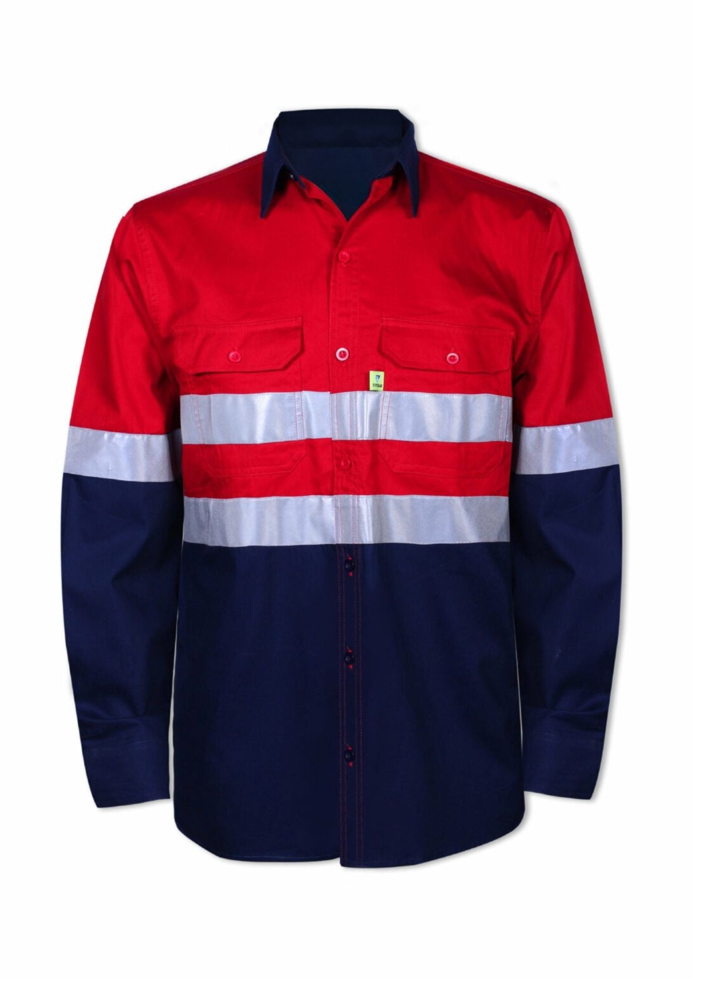 Vented Reflective Mining Shirt