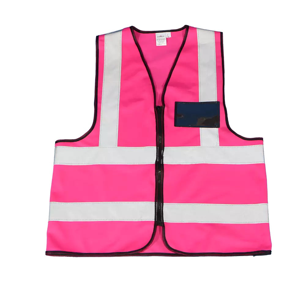 Basic Reflective Vest with Zip & ID