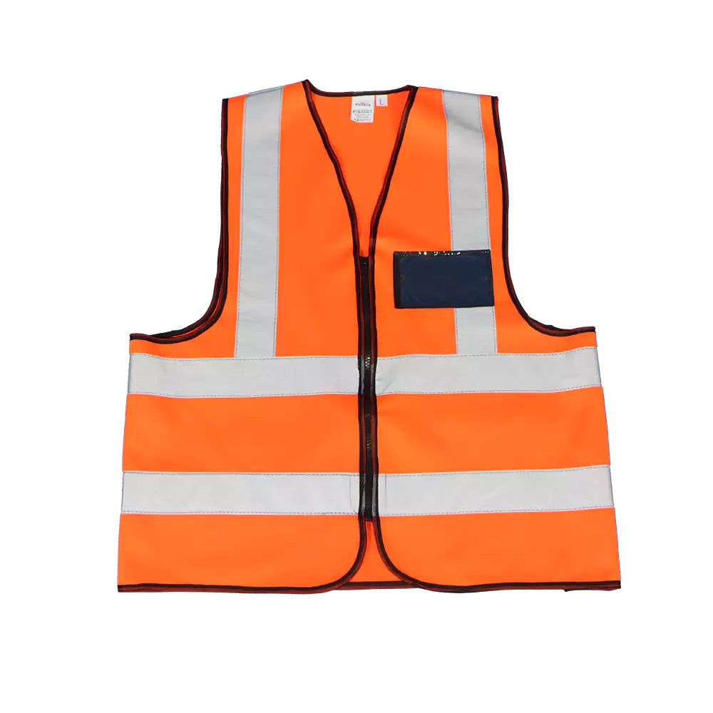 Basic Reflective Vest with Zip & ID