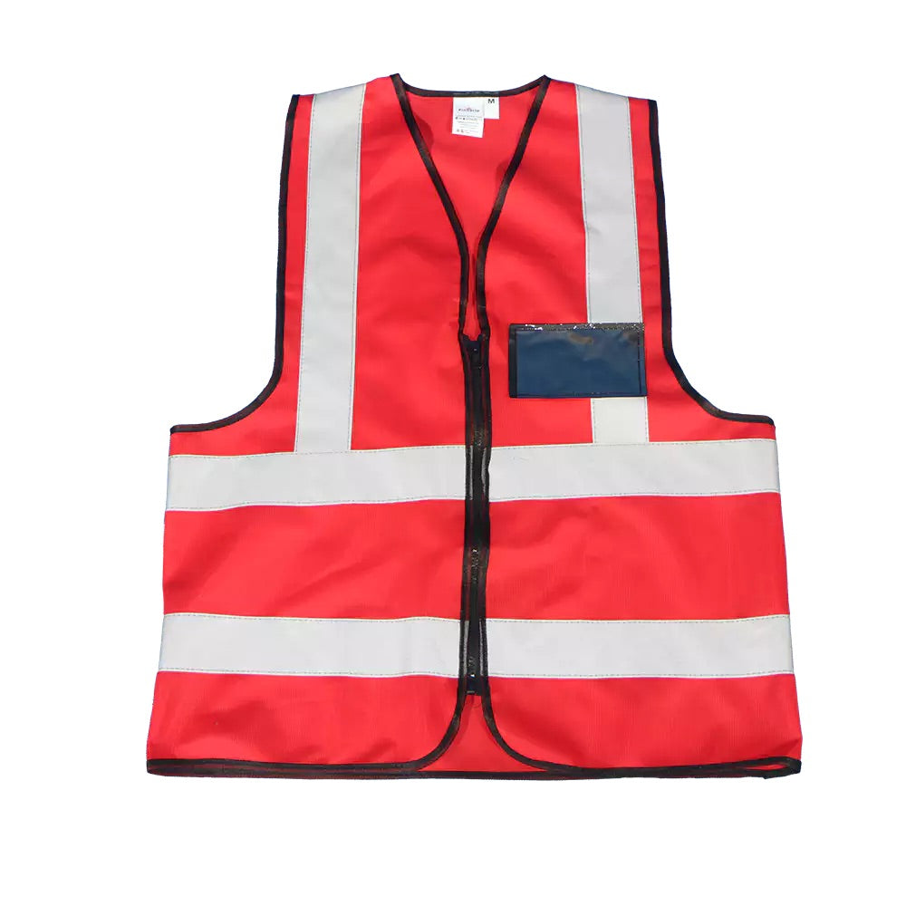 Basic Reflective Vest with Zip & ID